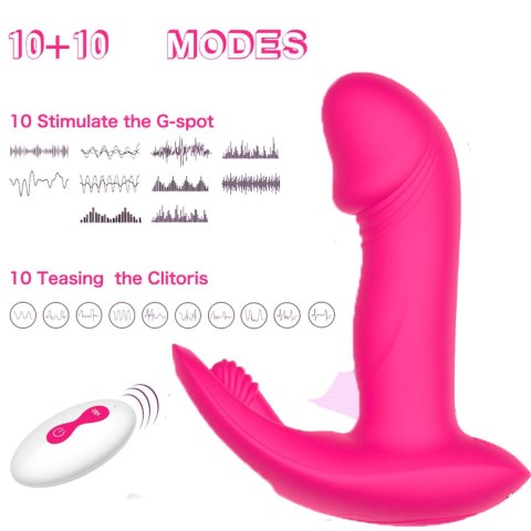 Wibrator do punktu G, squirt, mega orgazm, łechtaczka, palcówka Flicking wearable vibrator Wibrator do punktu G, squirt, mega orgazm, łechtaczka, palcówka Flicking wearable vibrator