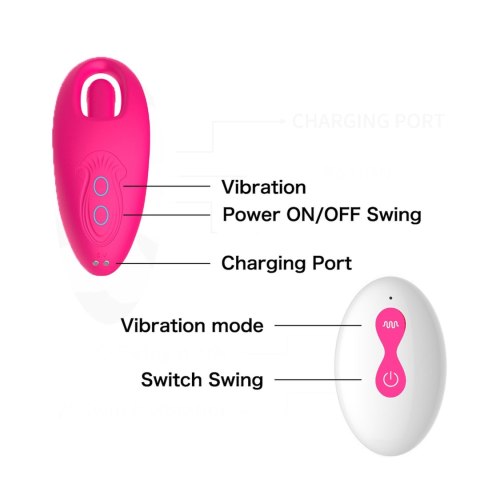 Wibrator do punktu G, squirt, mega orgazm, łechtaczka, palcówka Flicking wearable vibrator Wibrator do punktu G, squirt, mega orgazm, łechtaczka, palcówka Flicking wearable vibrator