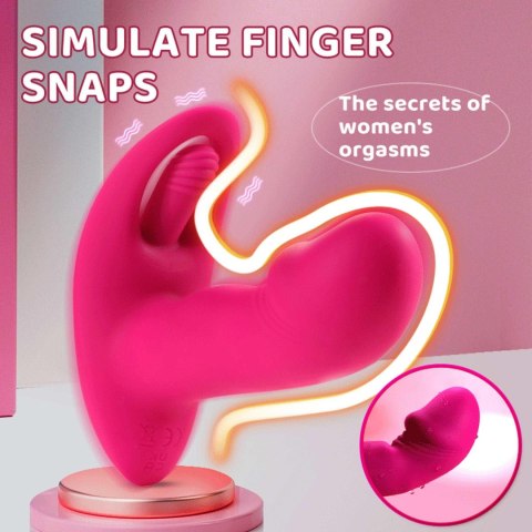 Wibrator do punktu G, squirt, mega orgazm, łechtaczka, palcówka Flicking wearable vibrator Wibrator do punktu G, squirt, mega orgazm, łechtaczka, palcówka Flicking wearable vibrator