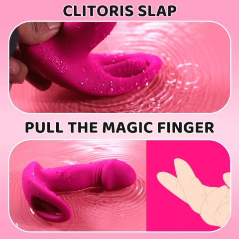 Wibrator do punktu G, squirt, mega orgazm, łechtaczka, palcówka Flicking wearable vibrator Wibrator do punktu G, squirt, mega orgazm, łechtaczka, palcówka Flicking wearable vibrator
