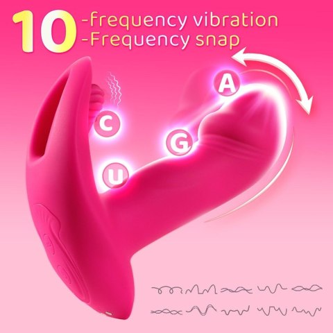 Wibrator do punktu G, squirt, mega orgazm, łechtaczka, palcówka Flicking wearable vibrator Wibrator do punktu G, squirt, mega orgazm, łechtaczka, palcówka Flicking wearable vibrator