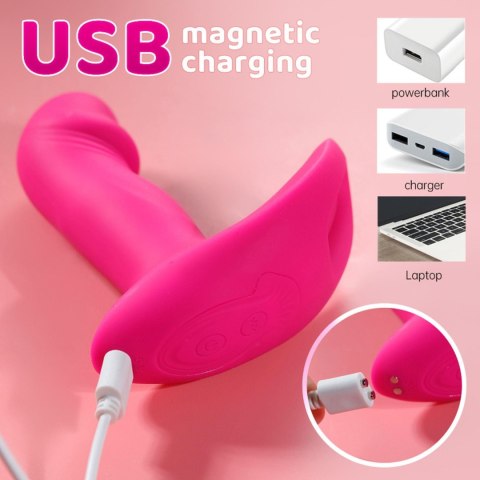 Wibrator do punktu G, squirt, mega orgazm, łechtaczka, palcówka Flicking wearable vibrator Wibrator do punktu G, squirt, mega orgazm, łechtaczka, palcówka Flicking wearable vibrator