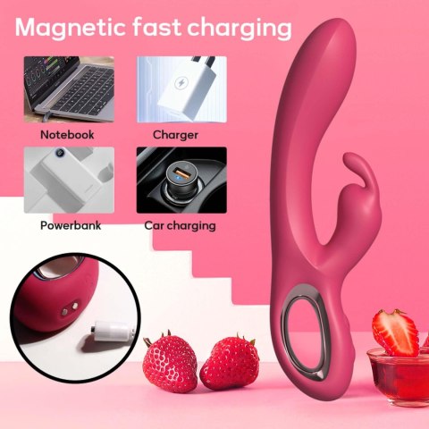 Wibrator króliczek, rabbit vibrator PINK Wibrator króliczek, rabbit vibrator PINK
