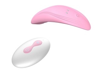 Ultrathin Wibrator do majtek, do noszenia remote mini vibe PINK
