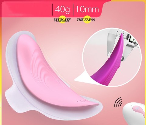 Ultrathin Wibrator do majtek, do noszenia remote mini vibe PINK Ultrathin Wibrator do majtek, do noszenia remote mini vibe PINK