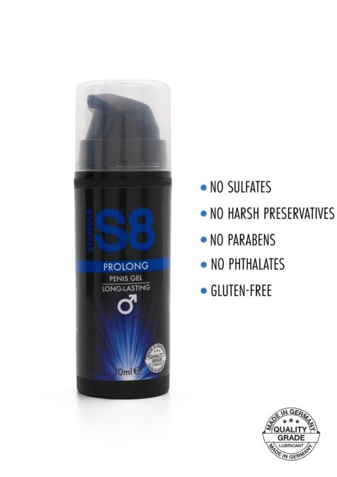 S8 Prolong Penis Gel 30ml Natural S8 Prolong Penis Gel 30ml Natural