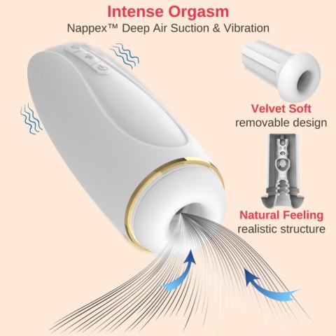 Masturbator - Nappex™ Branco White - Premium Mastubators (10 Languages) Masturbator - Nappex™ Branco White - Premium Mastubators (10 Languages)