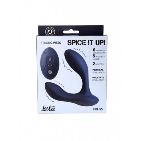 Prostate Massager with 2 motors Spice it Up P-Bliss Prostate Massager with 2 motors Spice it Up P-Bliss