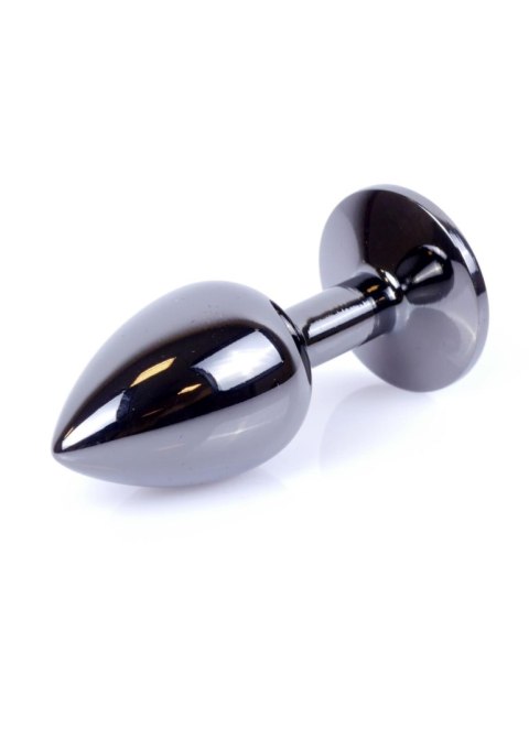 Plug, korek analny-Jewellery Dark Silver plug, korek analny- Light Blue Plug, korek analny-Jewellery Dark Silver plug, korek analny- Light Blue