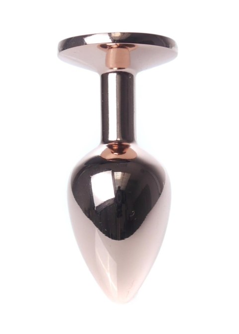 Plug, korek analny-Jewellery Red Gold plug, korek analny- Red Plug, korek analny-Jewellery Red Gold plug, korek analny- Red