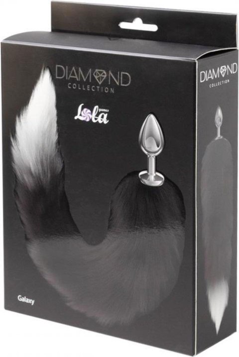 Anal Plug, korek analny Diamond Galaxy Black