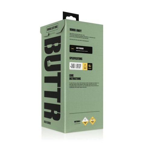 BUTTR - Cold Blooded Scaled Butt Plug, korek analny BUTTR - Cold Blooded Scaled Butt Plug, korek analny