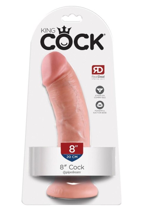 KING COCK 8 INCH COCK LIGHT KING COCK 8 INCH COCK LIGHT