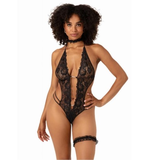 Open crotch Body-Set Renee-black Open crotch Body-Set Renee-black