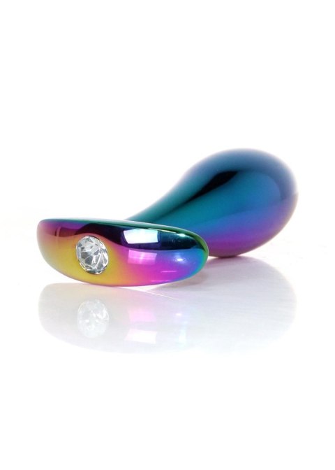 Plug, korek analny-Jewellery Multicolour plug, korek analny- Clear L Plug, korek analny-Jewellery Multicolour plug, korek analny- Clear L