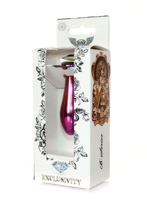 Plug, korek analny-Jewellery Multicolour plug, korek analny- Red S Plug, korek analny-Jewellery Multicolour plug, korek analny- Red S