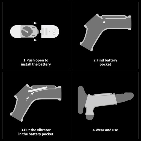 Vibrating Ridge Knights Ring with Scrotum Sleeve Vibrating Ridge Knights Ring with Scrotum Sleeve