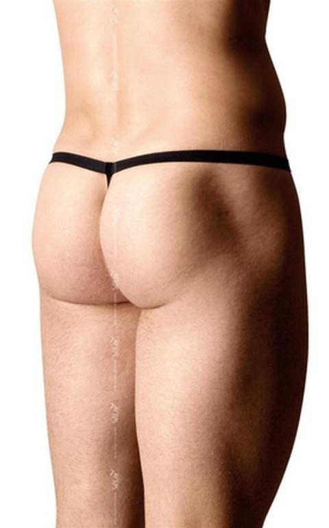 Mens Thong 4526 - black OneSize Mens Thong 4526 - black OneSize