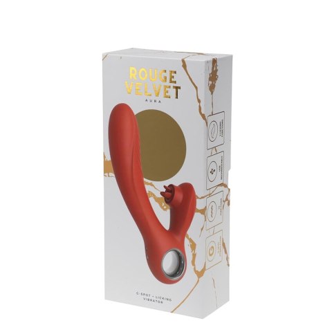 Rouge Velvet - G-Spot + Licking wibrator Rouge Velvet - G-Spot + Licking wibrator