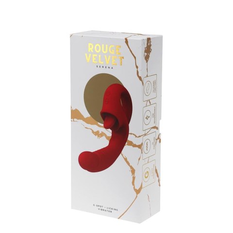 Rouge Velvet - Mini G-Spot + Licking wibrator Rouge Velvet - Mini G-Spot + Licking wibrator