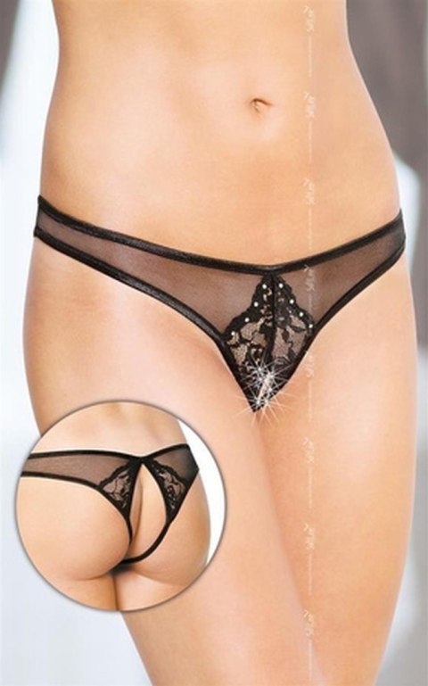 Thongs 2442 - black S/M Thongs 2442 - black S/M