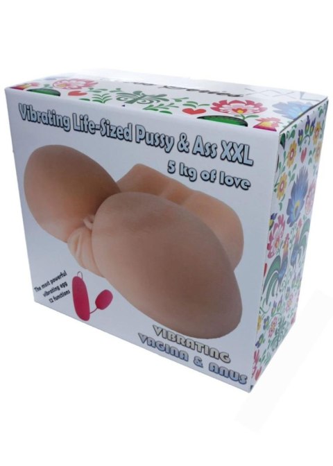 Masturbator-Vibrating Life-Sized Pussy & Ass XXL - quality II Masturbator-Vibrating Life-Sized Pussy & Ass XXL - quality II