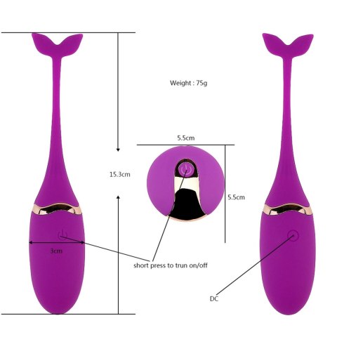 Vibratong egg (purple) USB Vibratong egg (purple) USB