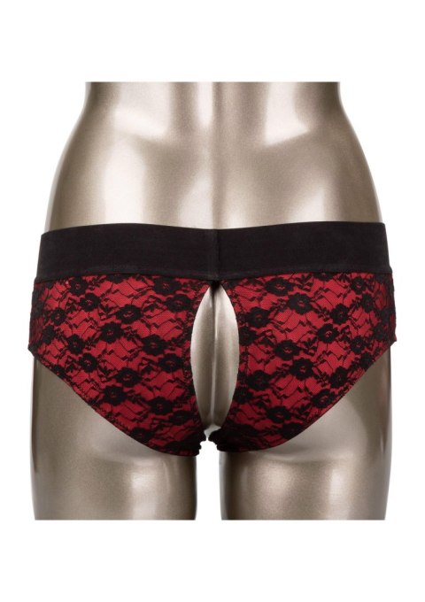 Scandal Crotchless Set L/XL Black Scandal Crotchless Set L/XL Black