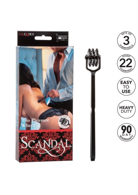 Scandal Trio Pleasure Wheel Black Scandal Trio Pleasure Wheel Black