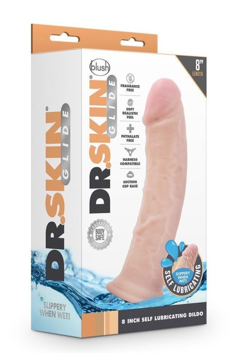 DR. SKIN 8INCH SELF LUBRICATING DILDO DR. SKIN 8INCH SELF LUBRICATING DILDO