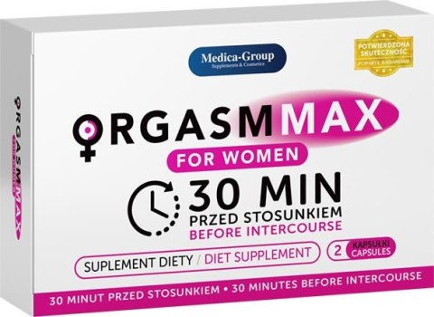 OrgasmMax for Women-2 kapsułki OrgasmMax for Women-2 kapsułki