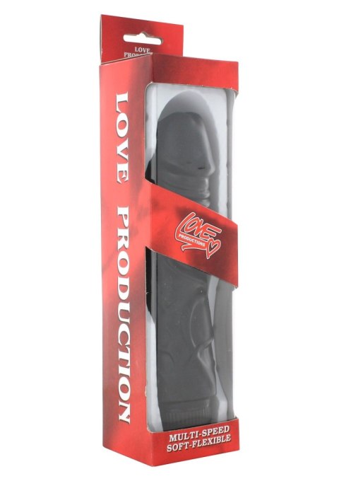 Pleasures Vibrator 22 cm Black Pleasures Vibrator 22 cm Black