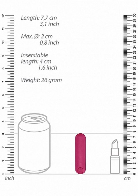 Speed Rechargeable Bullet - Pink Speed Rechargeable Bullet - Pink