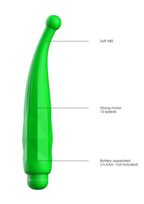 Lyra - ABS Bullet With Sleeve - 10-Speeds - Green Lyra - ABS Bullet With Sleeve - 10-Speeds - Green