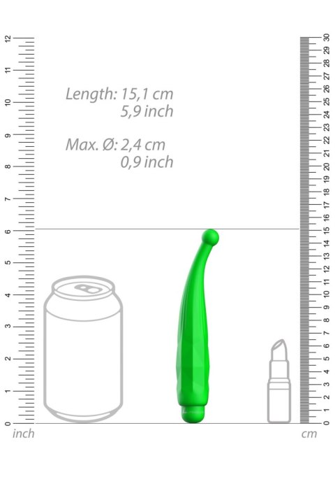 Lyra - ABS Bullet With Sleeve - 10-Speeds - Green Lyra - ABS Bullet With Sleeve - 10-Speeds - Green