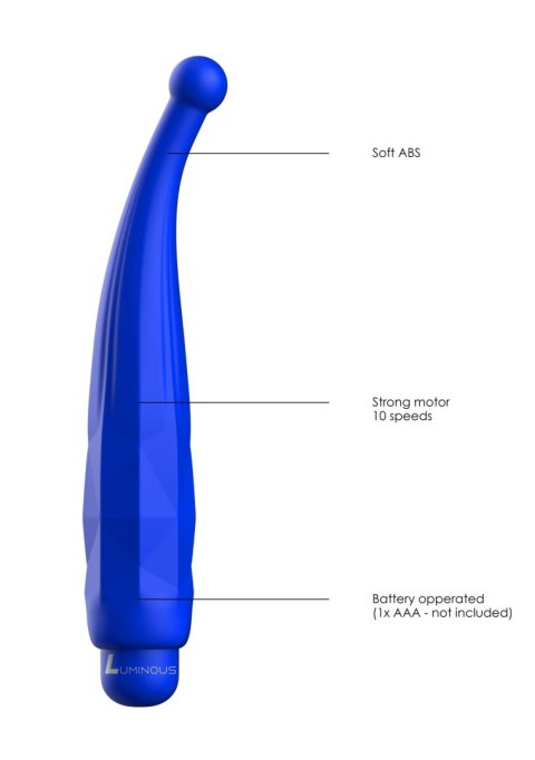 Lyra - ABS Bullet With Sleeve - 10-Speeds - Royal Blue Lyra - ABS Bullet With Sleeve - 10-Speeds - Royal Blue