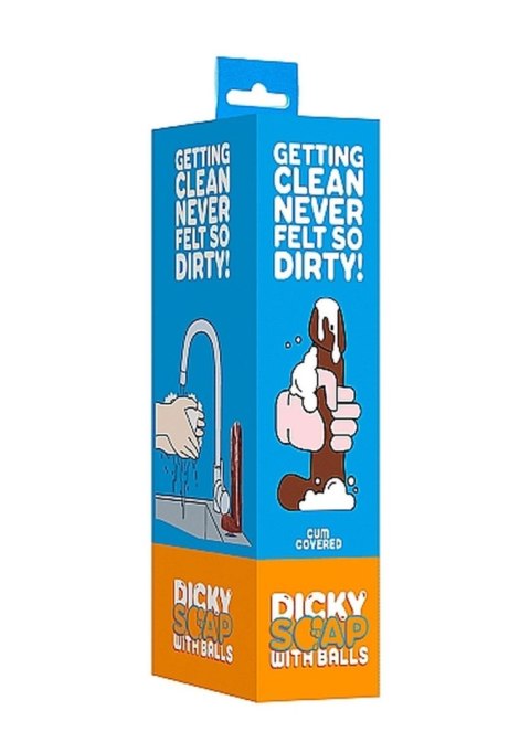 Mydło- Dicky Soap With Balls - Cum Covered - Brown Mydło- Dicky Soap With Balls - Cum Covered - Brown