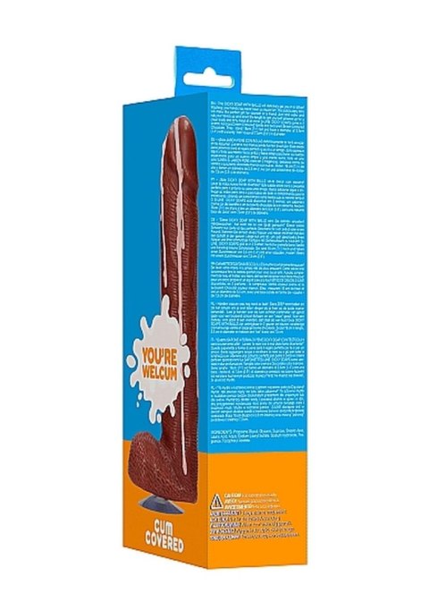 Mydło- Dicky Soap With Balls - Cum Covered - Brown Mydło- Dicky Soap With Balls - Cum Covered - Brown