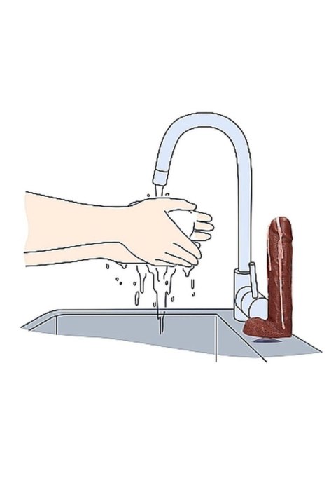 Mydło- Dicky Soap With Balls - Cum Covered - Brown Mydło- Dicky Soap With Balls - Cum Covered - Brown
