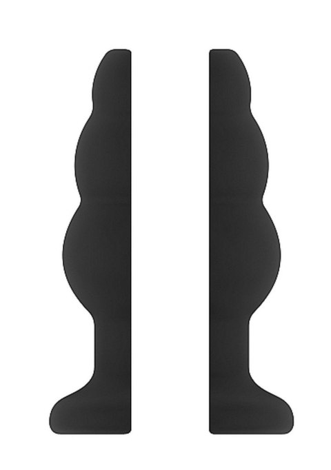 No.49 - Small Hollow Tunnel Butt Plug - 3 Inch - Black No.49 - Small Hollow Tunnel Butt Plug - 3 Inch - Black