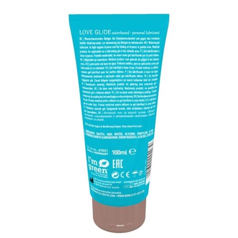 Żel- SHIATSU Love Glide waterbased 100ml Żel- SHIATSU Love Glide waterbased 100ml