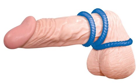 Lust 3 Cock Rings blue Lust 3 Cock Rings blue