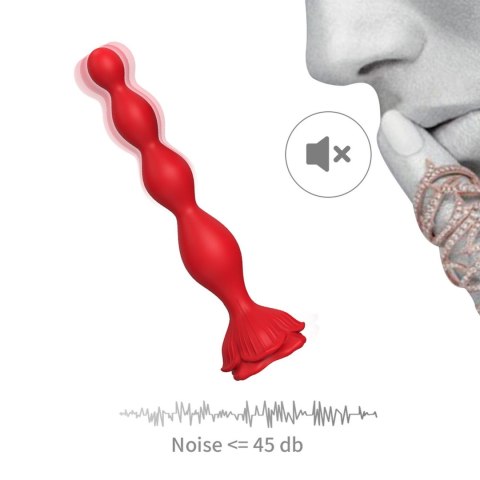 Rosestick Red, 9 vibration functions Rosestick Red, 9 vibration functions