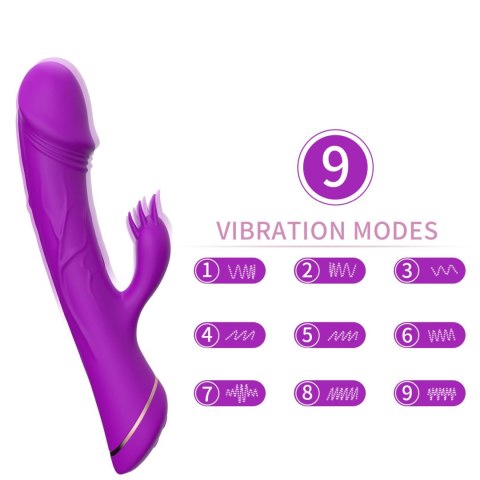 Rubberco Purple, 2* 9 vibration functions Rubberco Purple, 2* 9 vibration functions