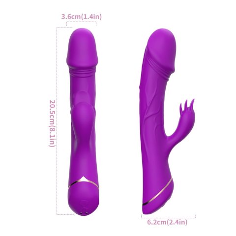 Rubberco Purple, 2* 9 vibration functions Rubberco Purple, 2* 9 vibration functions