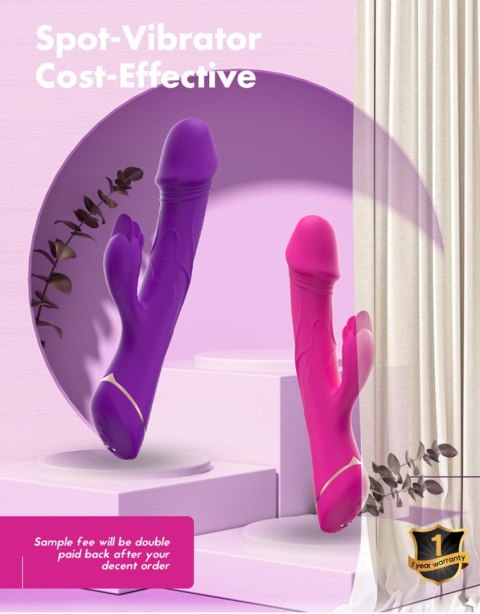 Rubberco Purple, 2* 9 vibration functions Rubberco Purple, 2* 9 vibration functions