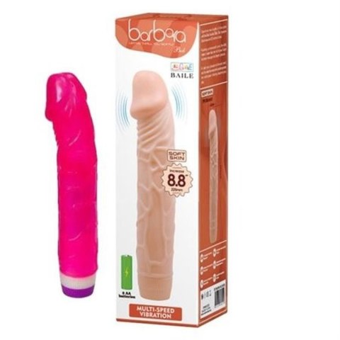 Barbara Classic Jelly Vibe Red 23 cm. Barbara Classic Jelly Vibe Red 23 cm.