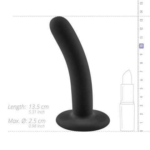 No-Parts - Logan Dildo 13.5 cm - Black No-Parts - Logan Dildo 13.5 cm - Black