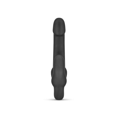 No-Parts - Morgan Strapless Strap-On Dildo - 22 cm - Black No-Parts - Morgan Strapless Strap-On Dildo - 22 cm - Black
