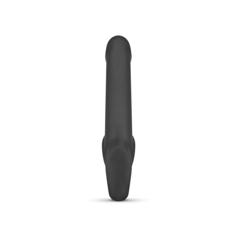 No-Parts - Morgan Strapless Strap-On Dildo - 22 cm - Black No-Parts - Morgan Strapless Strap-On Dildo - 22 cm - Black